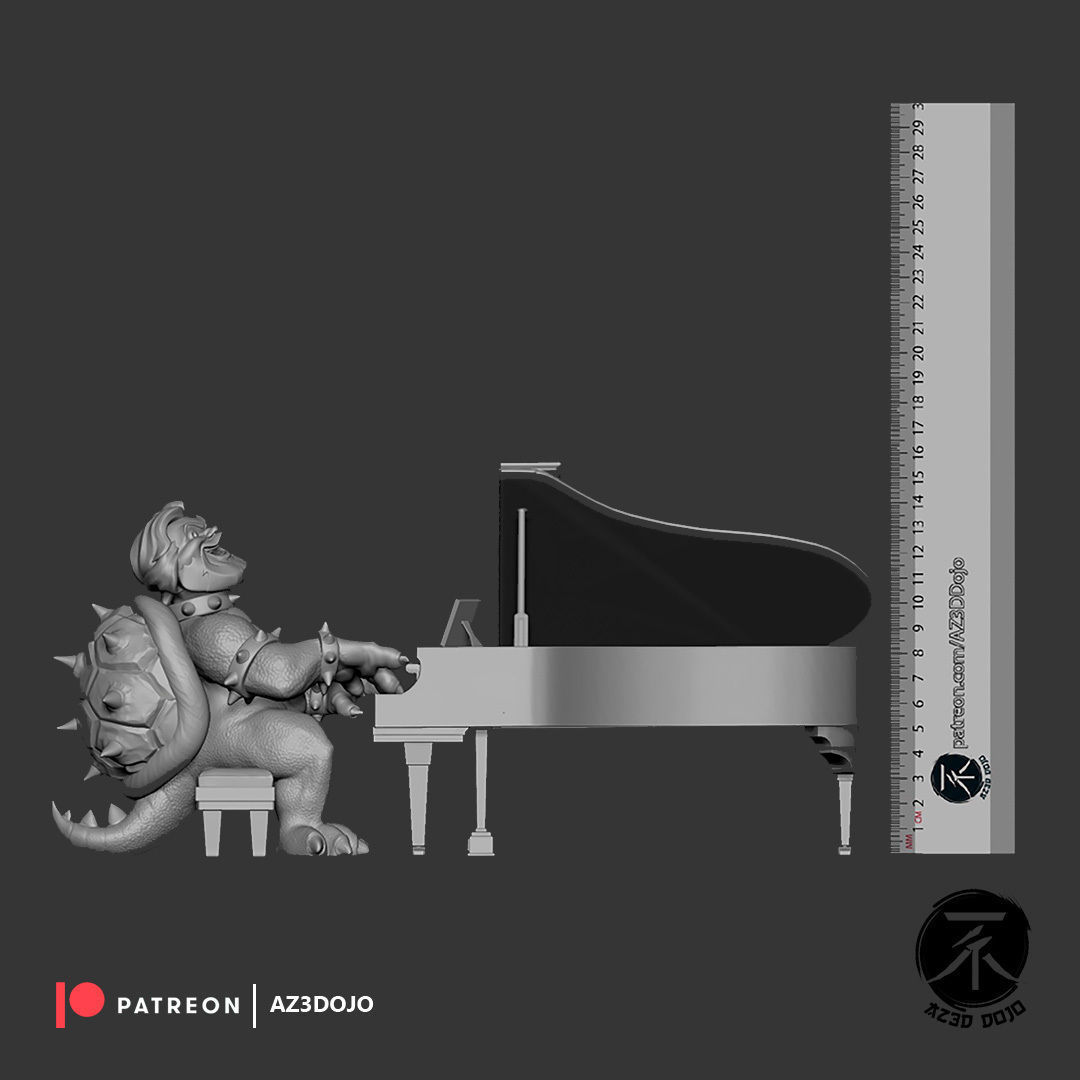 BOWSER - THE SUPER MARIO BROS MOVIE 3D print model_8