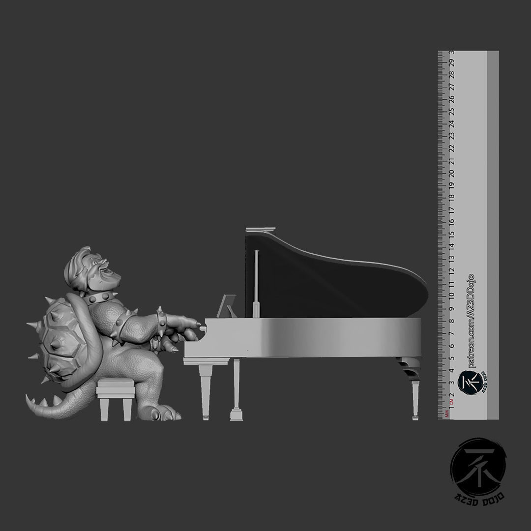 BOWSER - THE SUPER MARIO BROS MOVIE 3D print model_5