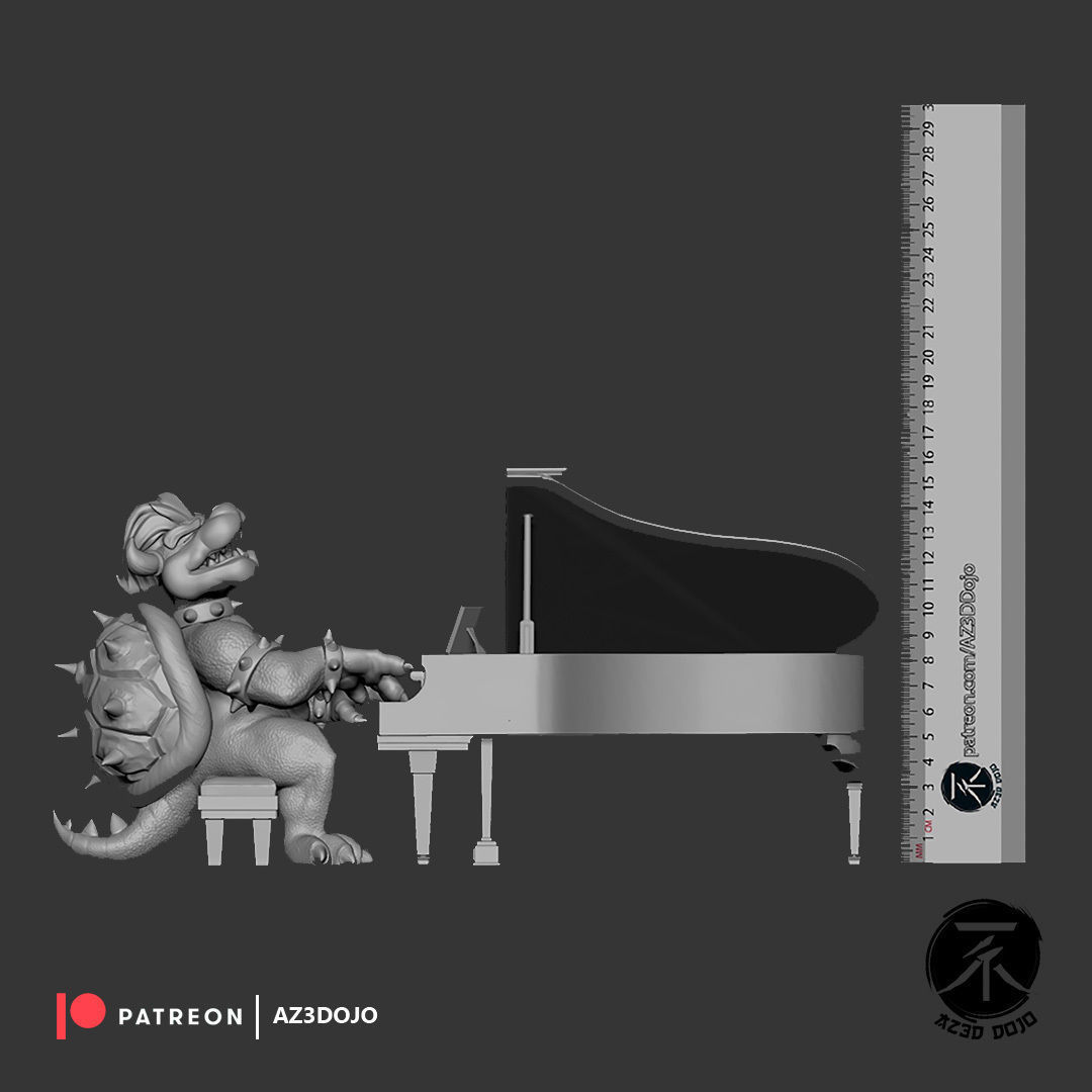 BOWSER - THE SUPER MARIO BROS MOVIE 3D print model_9