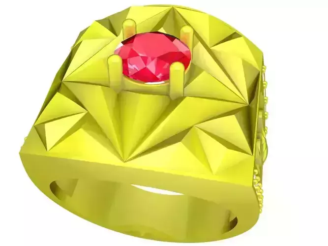 5083 luxury korean diamond businessman ring spider  texture