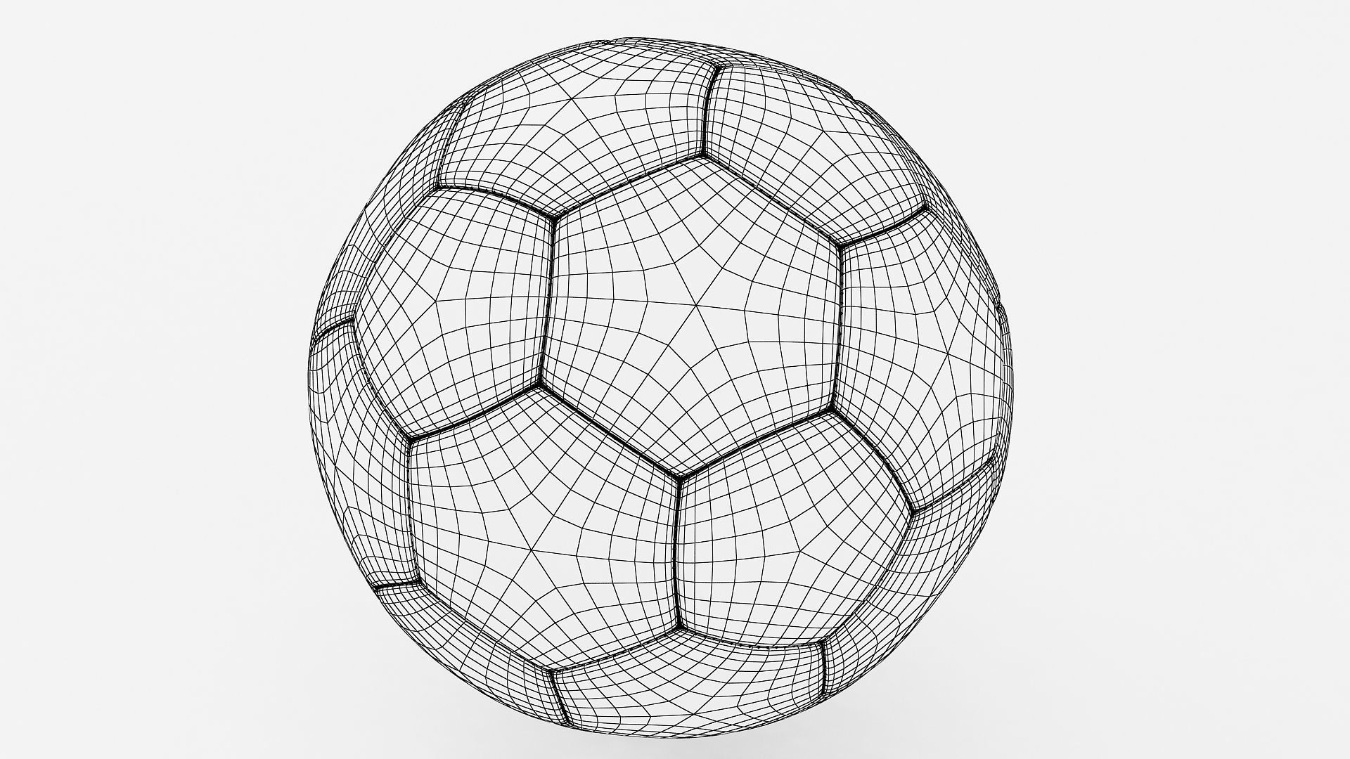 Soccer Ball model 3D model_5