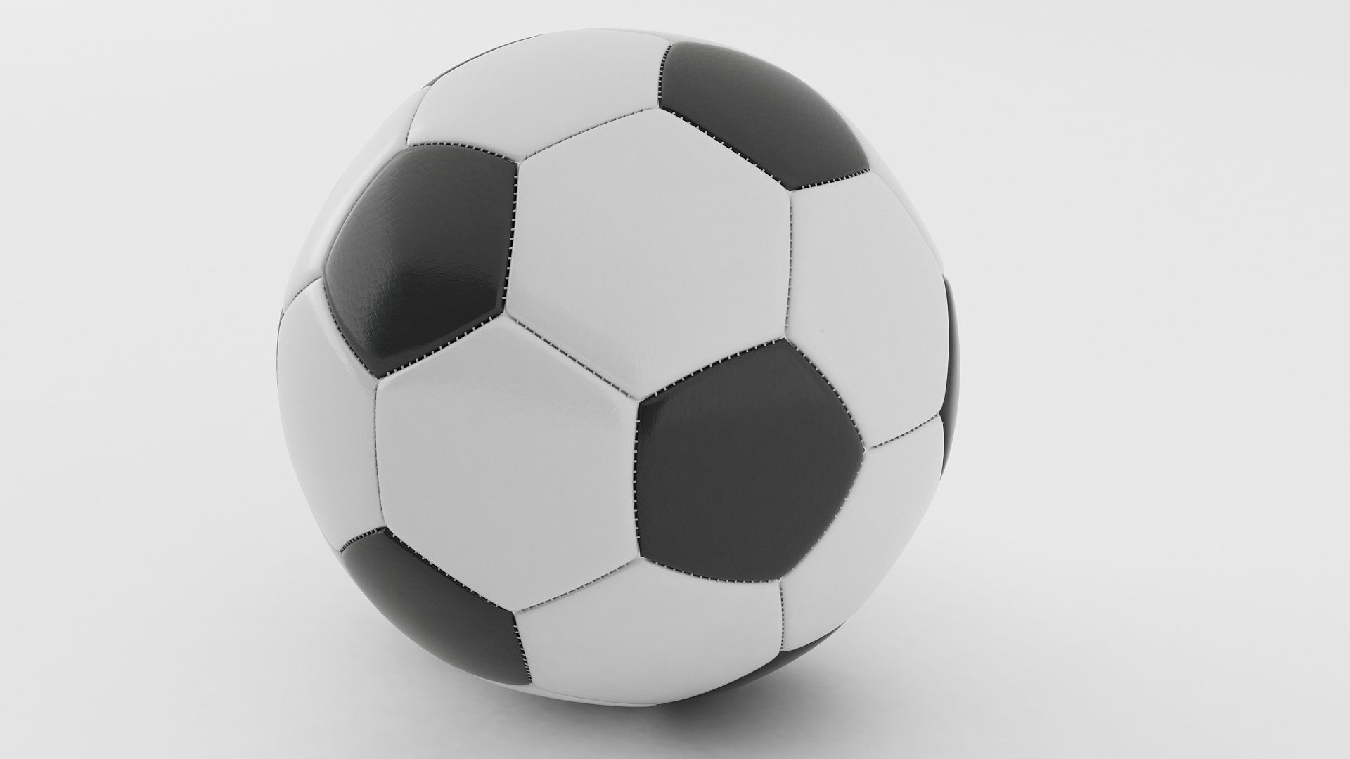 Soccer Ball model 3D model_2