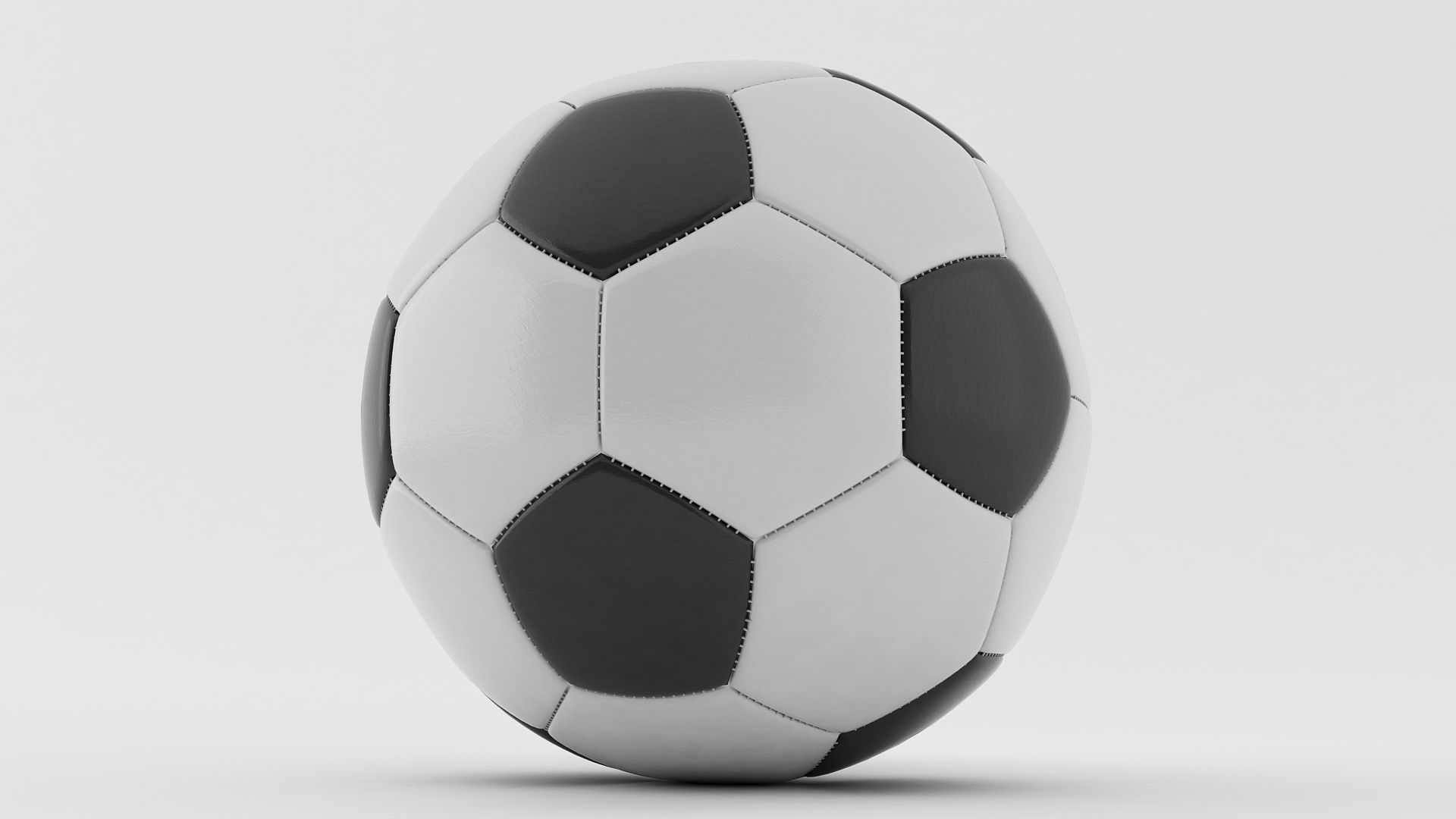 Soccer Ball model 3D model_3