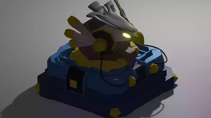 Eagle Artillery 3D print model