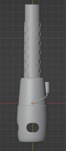 Simple Pulsejet Engine 3D model_4