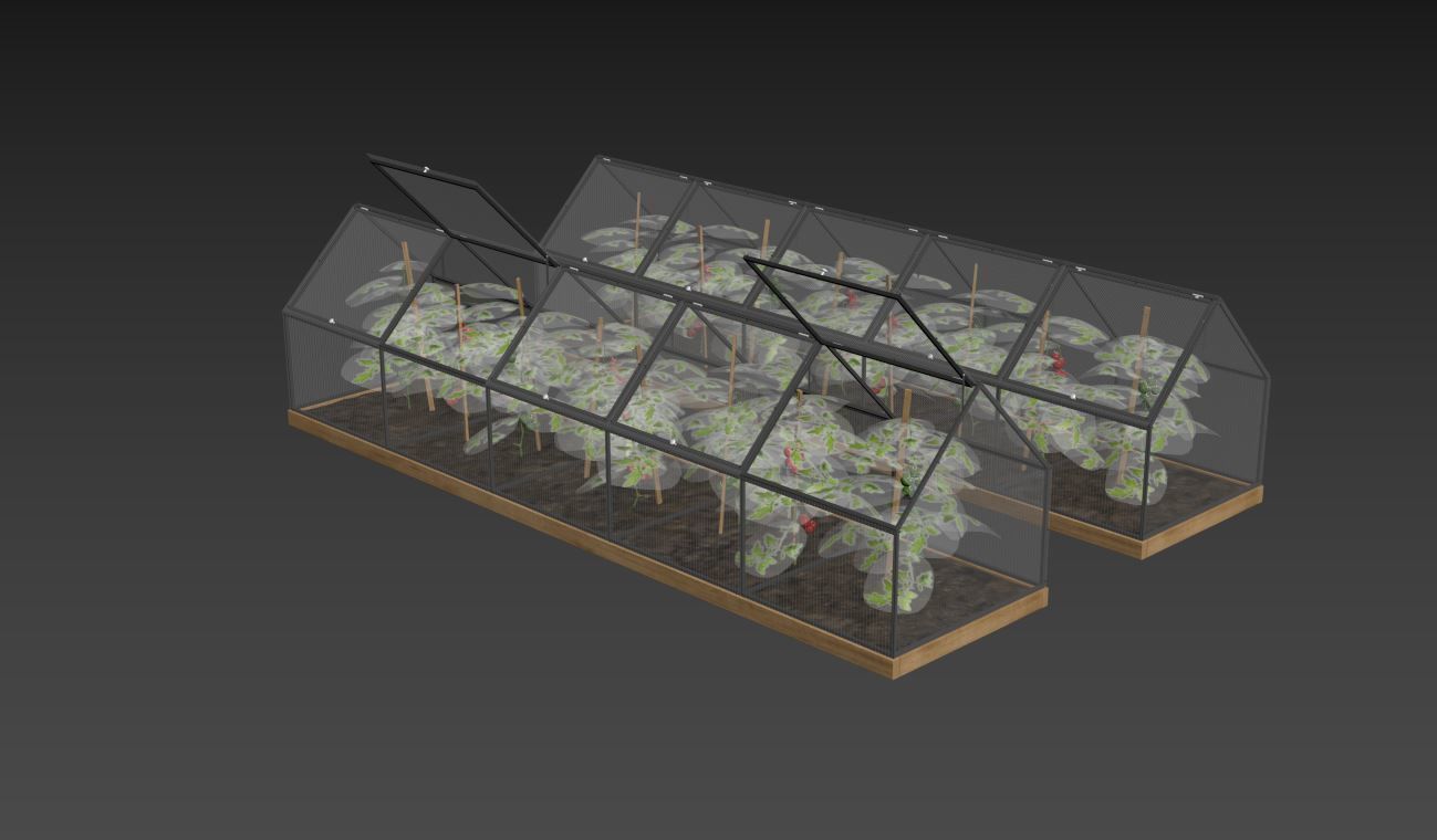 Greenhouse  3D model_10