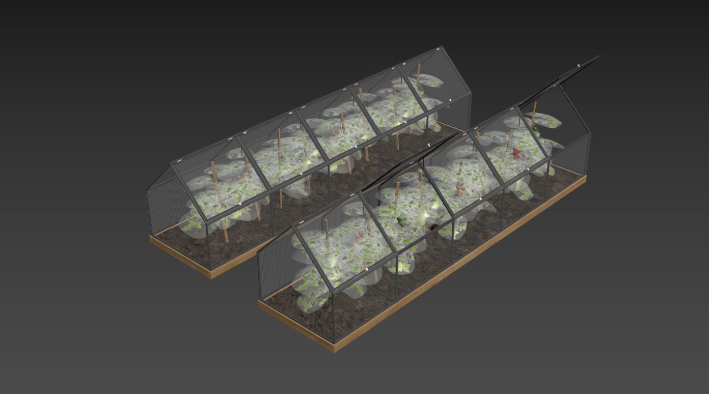 Greenhouse  3D model_9