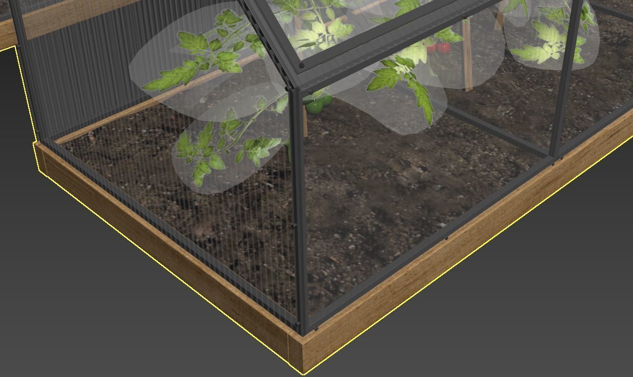 Greenhouse  3D model_16
