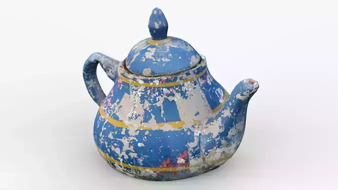 Abandoned Tea Kettle Scan