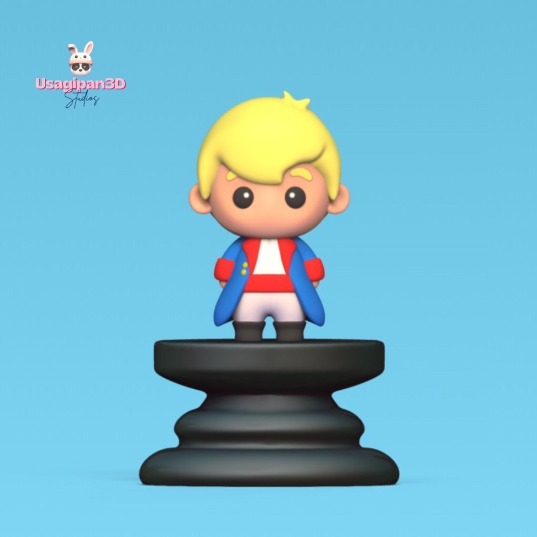 The Little Prince Chess 3D print model_5