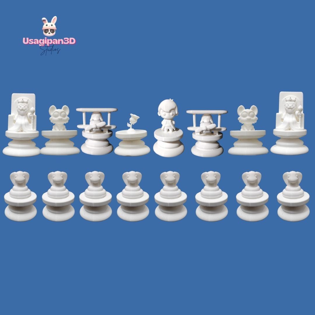 The Little Prince Chess 3D print model_4