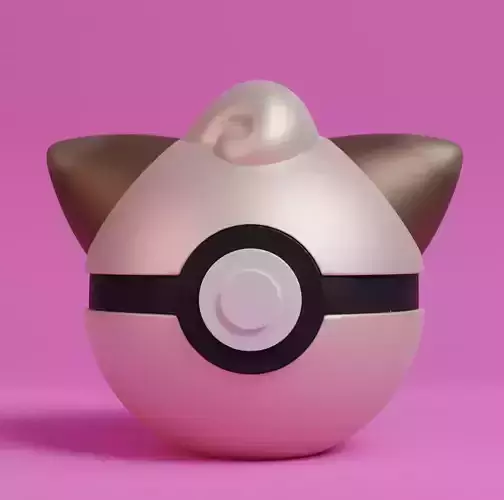 Pokemon Cleffa Pokeball 3D print model