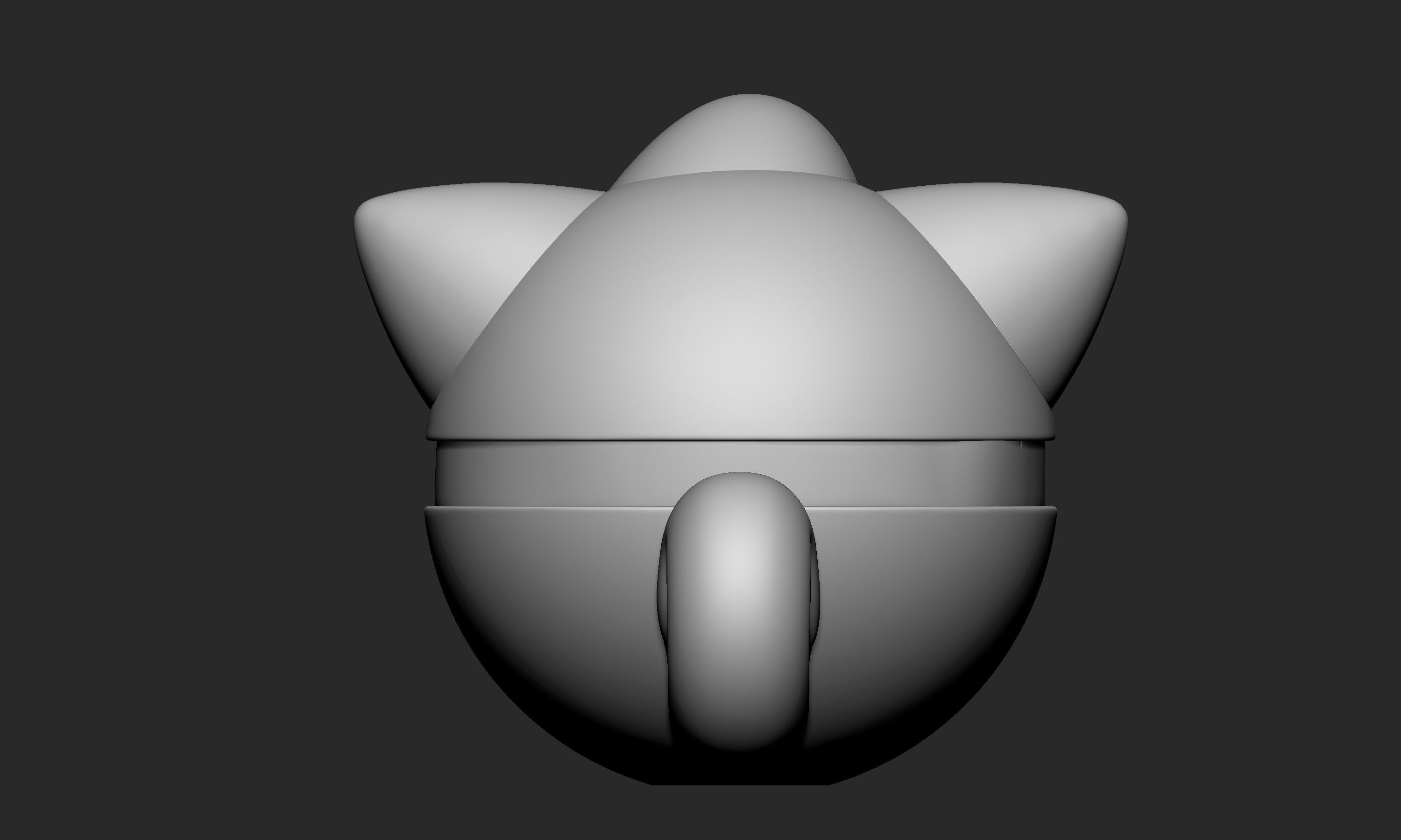 Pokemon Cleffa Pokeball 3D print model_6