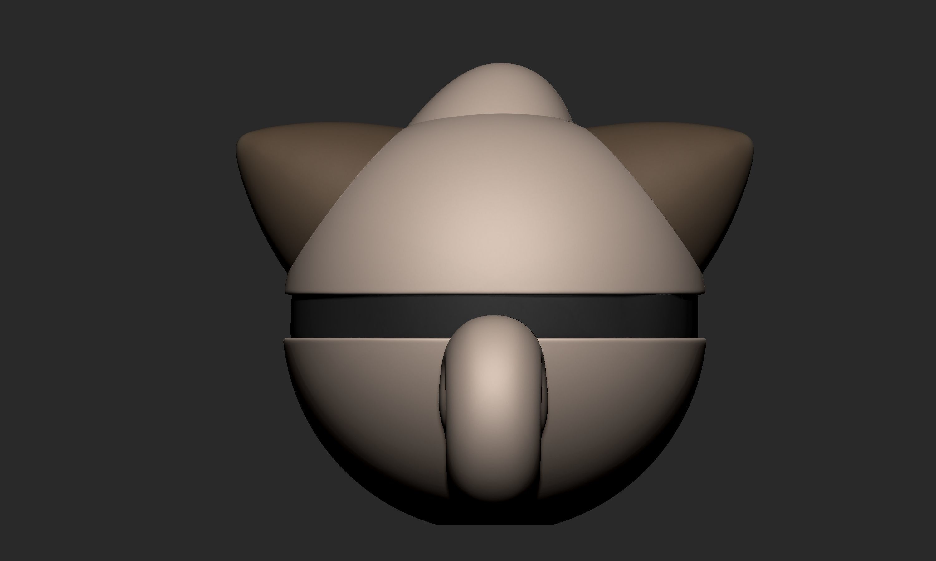 Pokemon Cleffa Pokeball 3D print model_5