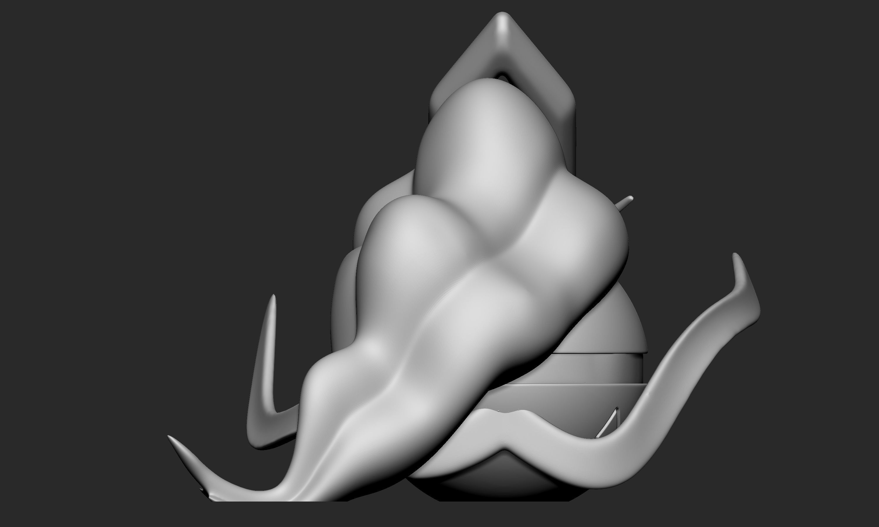 Pokemon Suicune Pokeball 3D print model_6