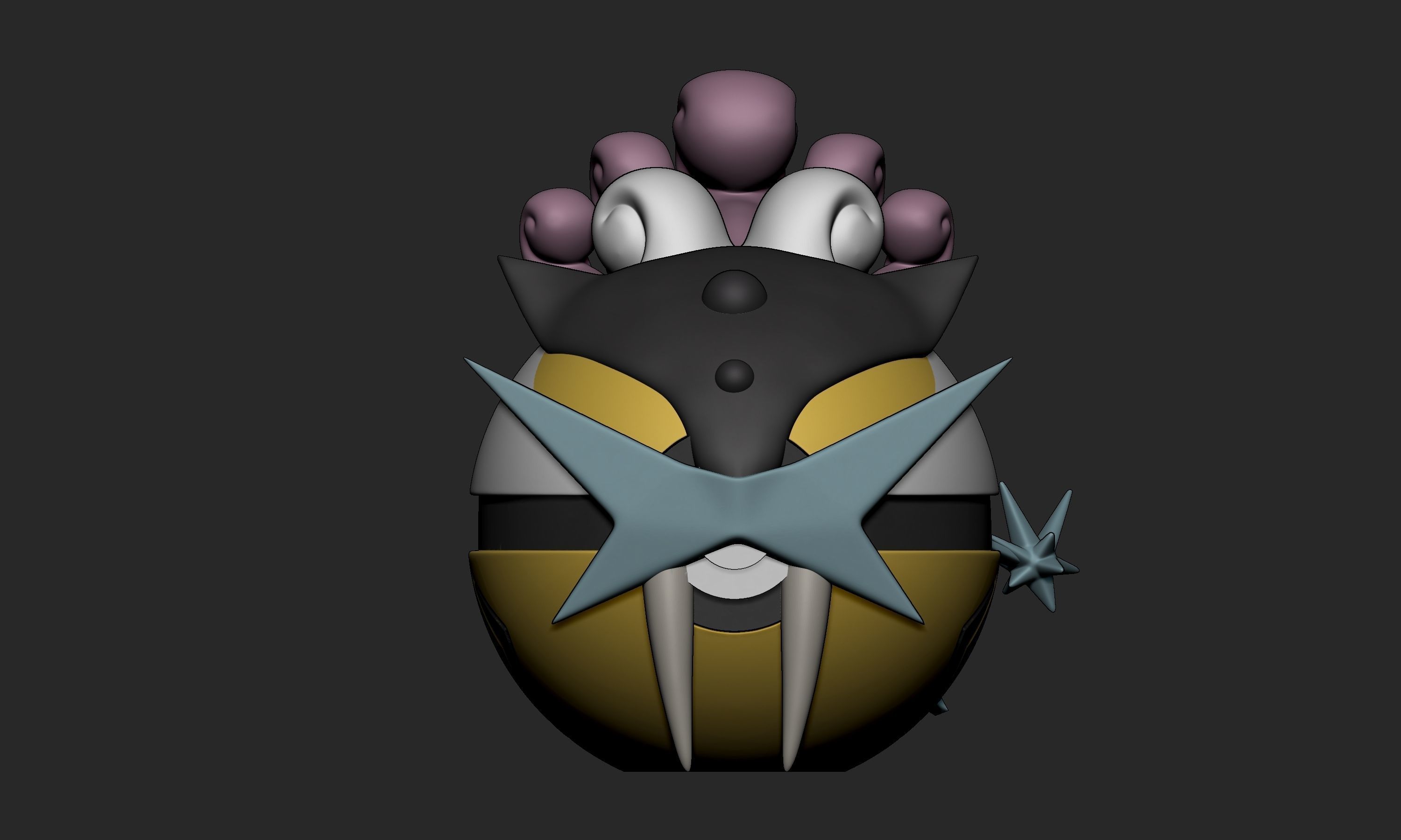 Pokemon Entei Suicune Raikou Pokebal 3D print model_2