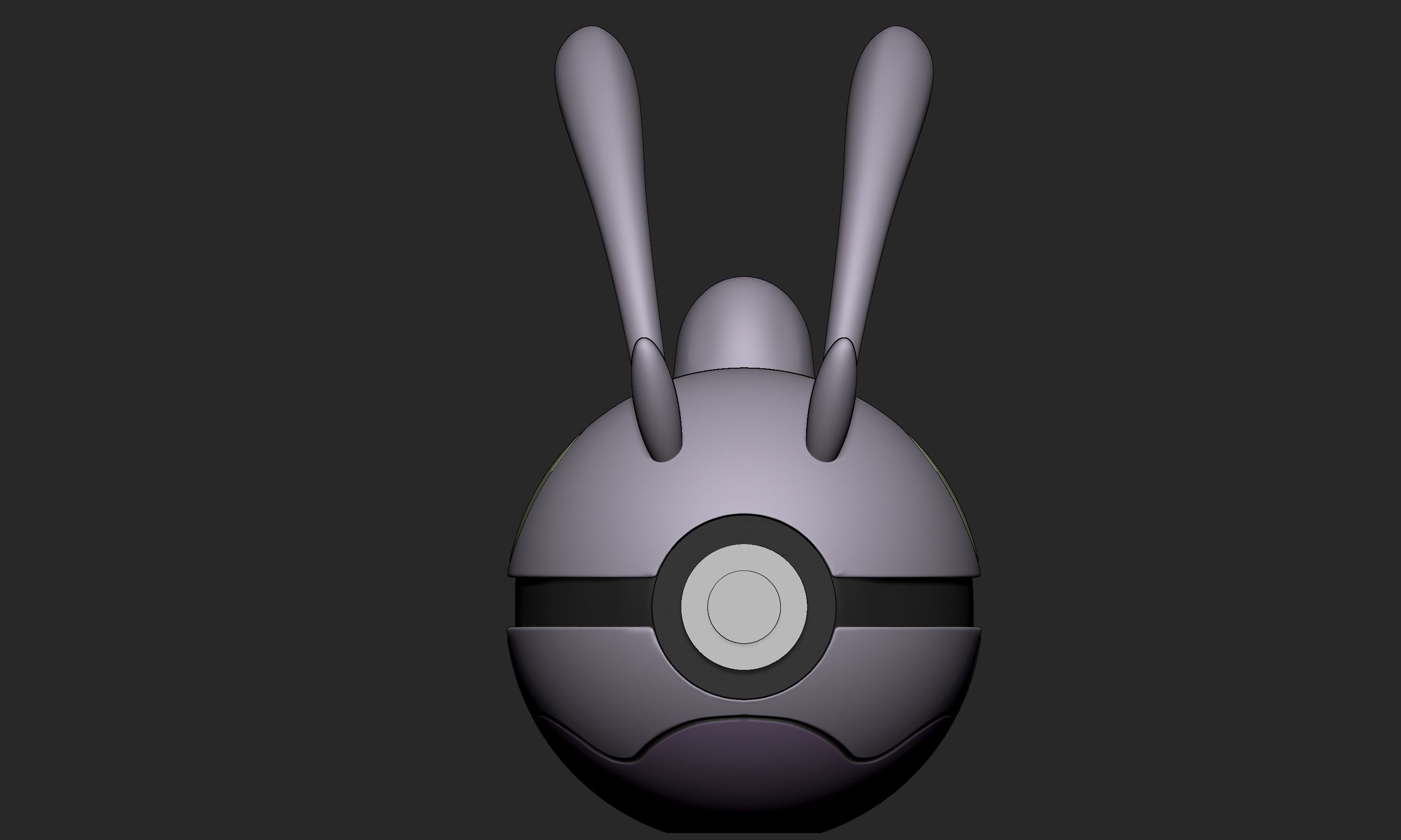 Pokemon Sliggoo Pokeball 3D print model_1