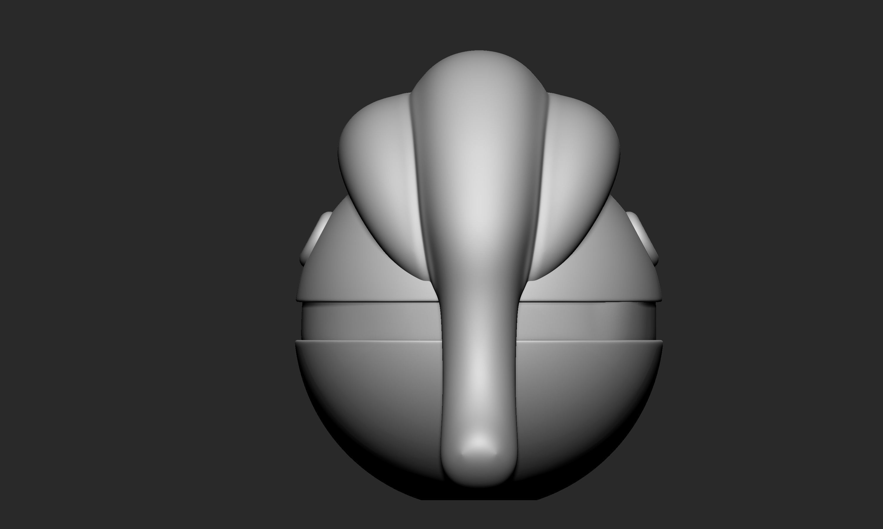 Pokemon Bagon Pokeball 3D print model_6