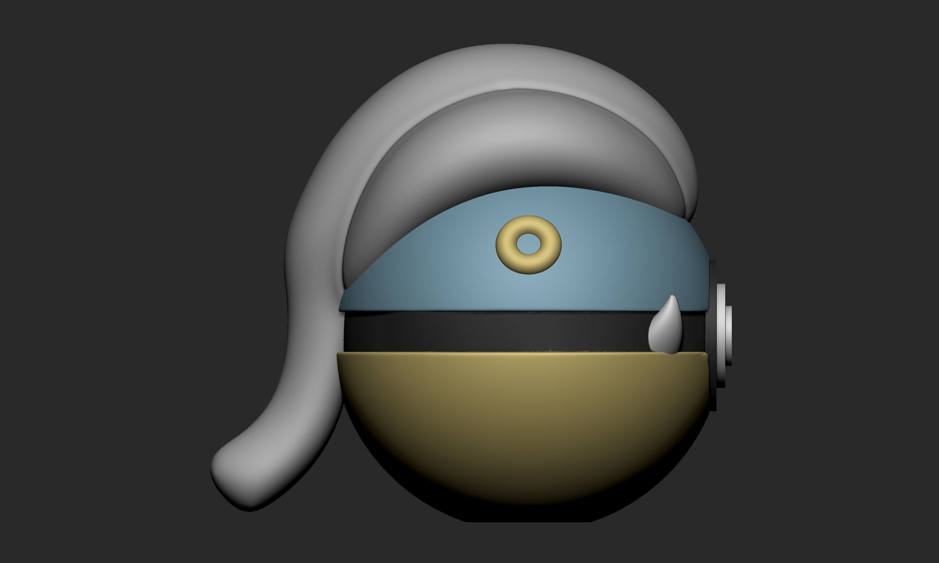 Pokemon Bagon Pokeball 3D print model_8