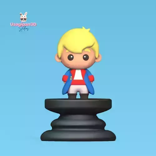 Little Prince Chess - King - Little Prince 3D print model