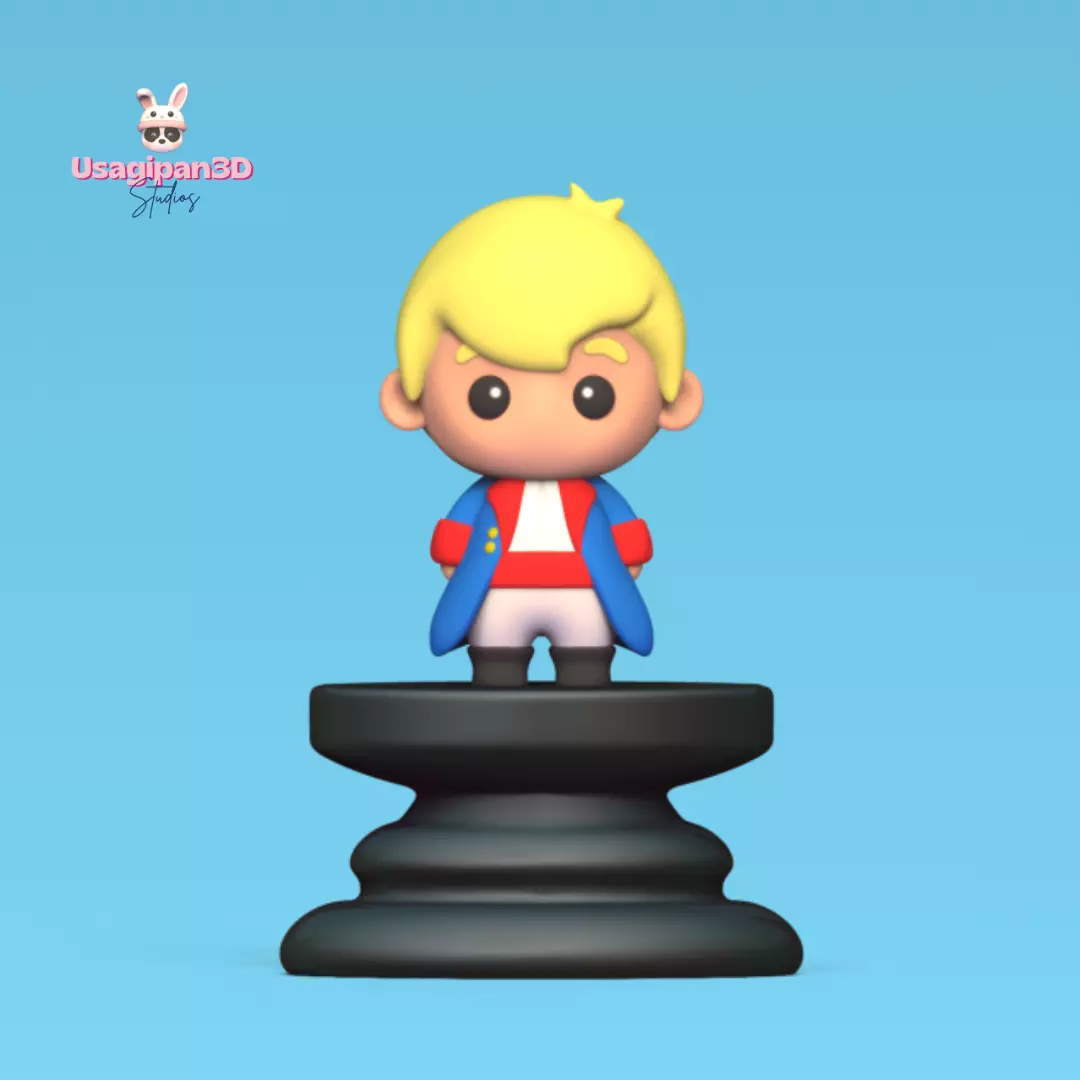Little Prince Chess - King - Little Prince 3D print model_0