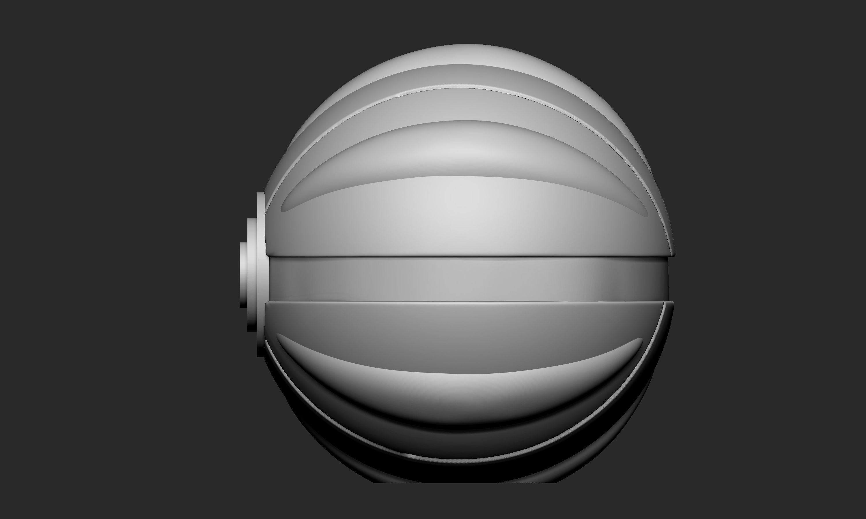 Pokemon Shelgon Pokeball 3D print model_3