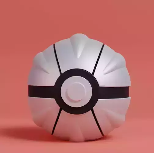 Pokemon Shelgon Pokeball 3D print model