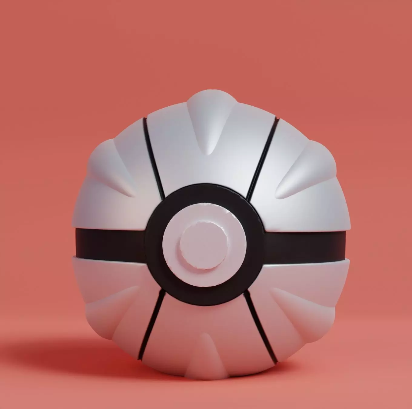 Pokemon Shelgon Pokeball 3D print model_0