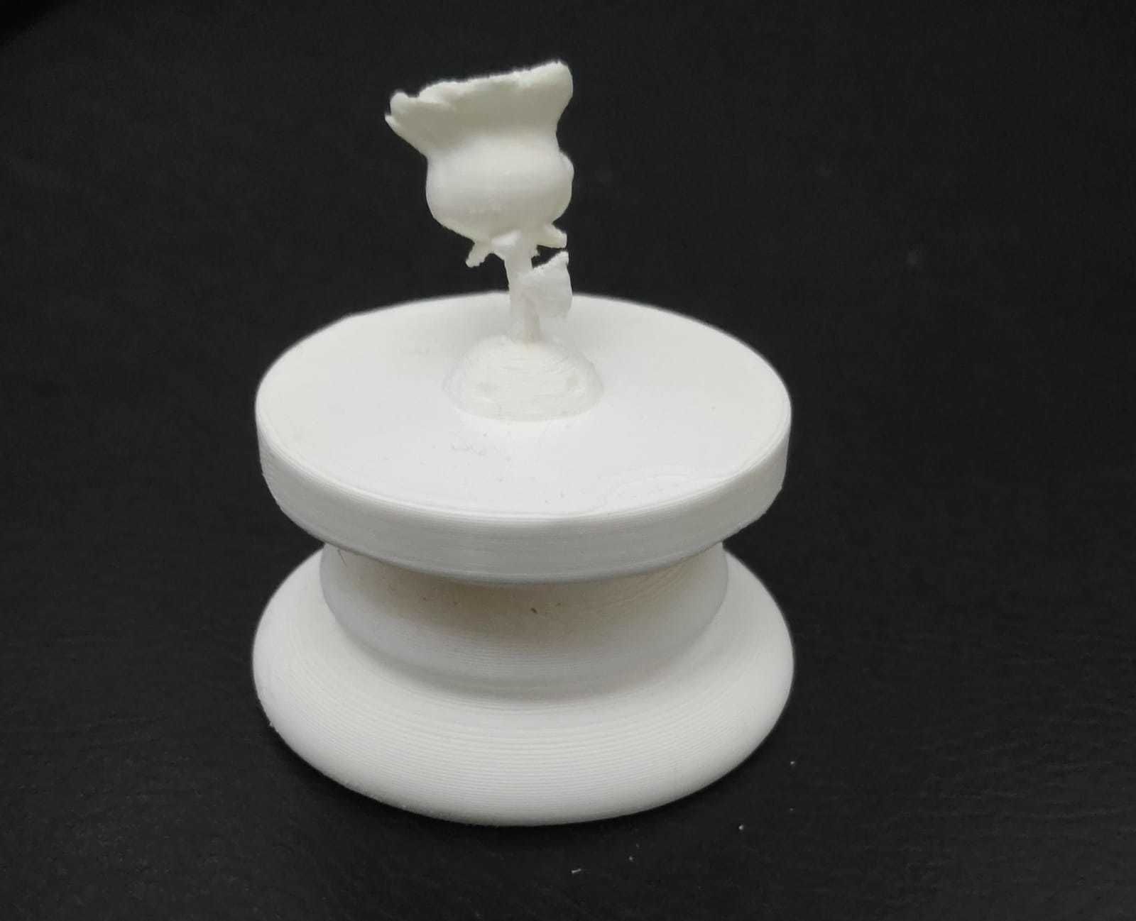 Little Prince Chess - Queen- Rose 3D print model_6