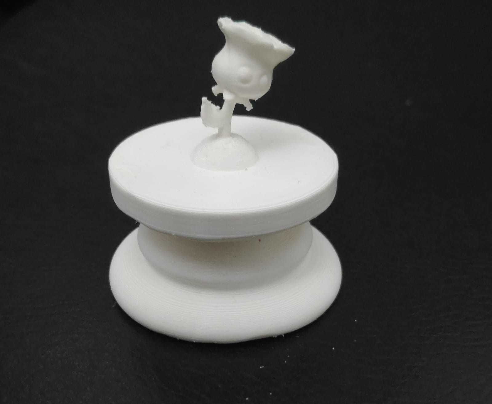 Little Prince Chess - Queen- Rose 3D print model_8