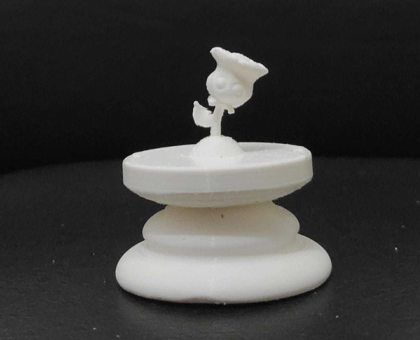 Little Prince Chess - Queen- Rose 3D print model_4
