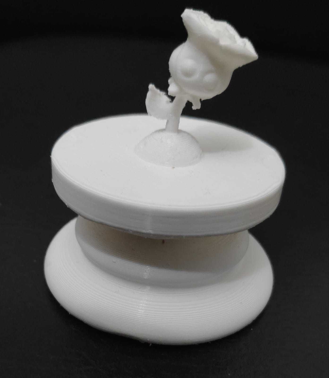 Little Prince Chess - Queen- Rose 3D print model_9