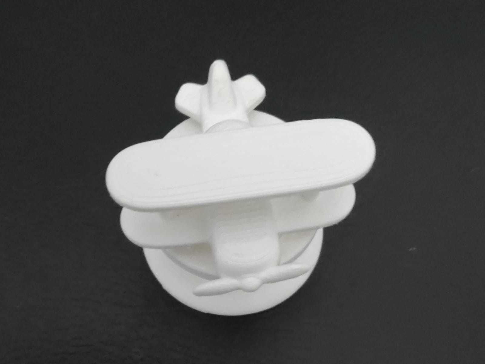 Little Prince Chess - Bishop - Aviator 3D print model_16