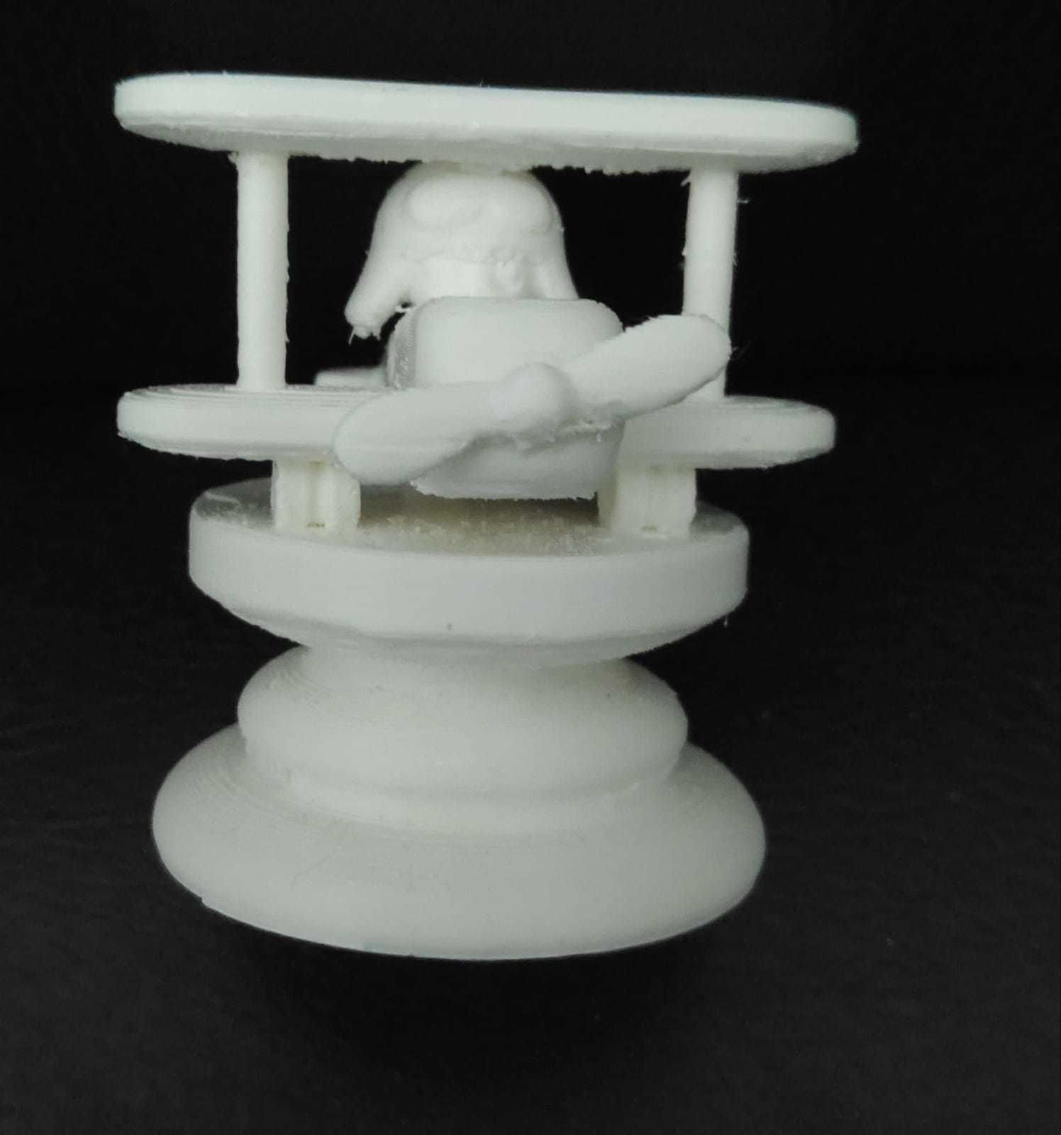 Little Prince Chess - Bishop - Aviator 3D print model_14
