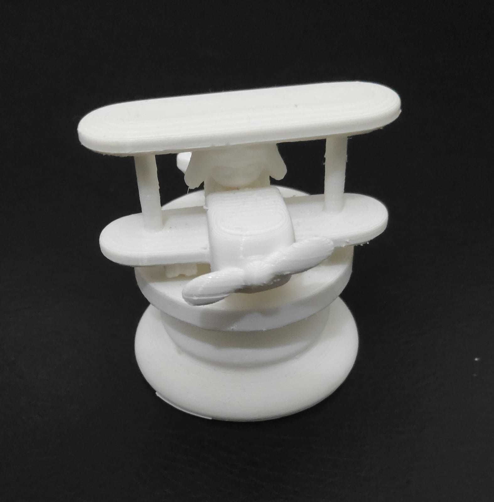 Little Prince Chess - Bishop - Aviator 3D print model_5