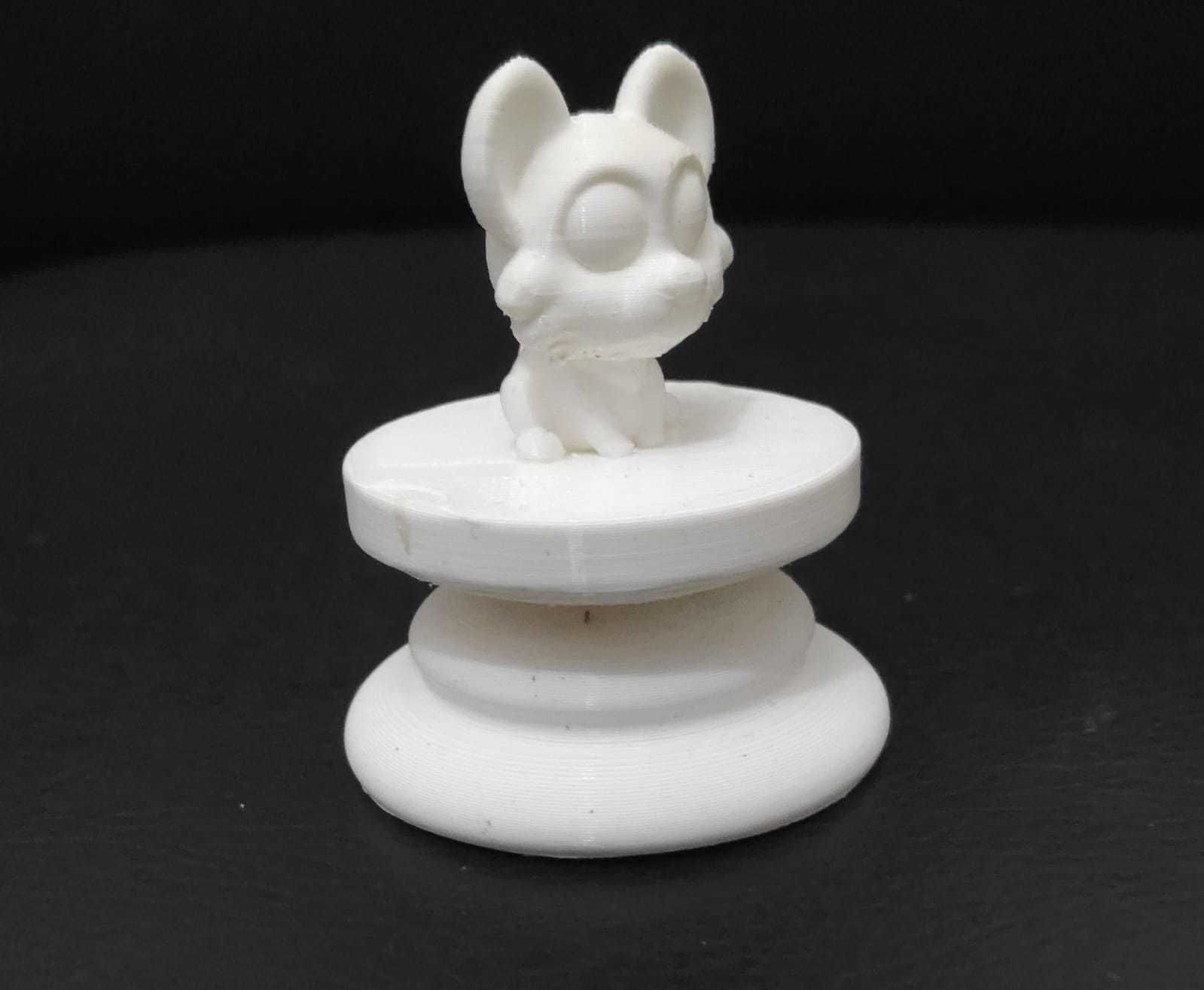 Little Prince Chess - Knight - Fox 3D print model_4