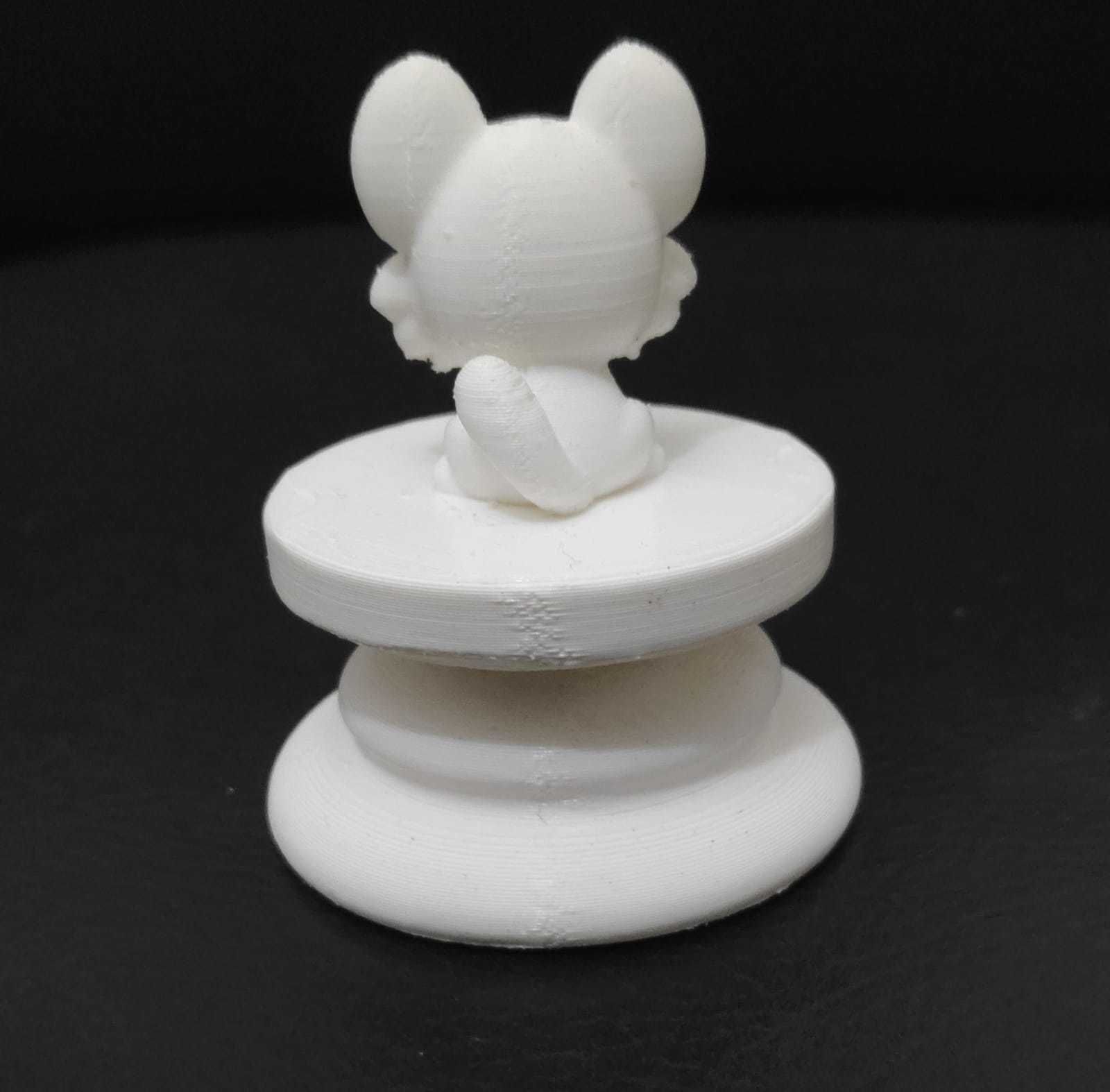 Little Prince Chess - Knight - Fox 3D print model_6