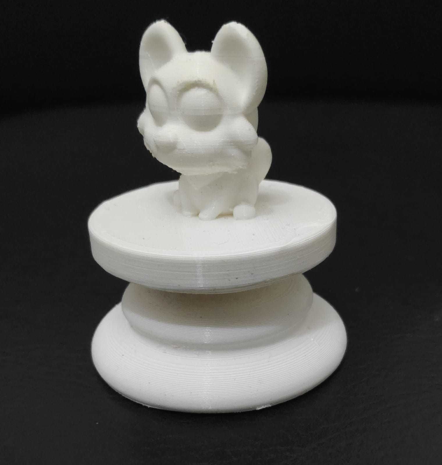 Little Prince Chess - Knight - Fox 3D print model_8