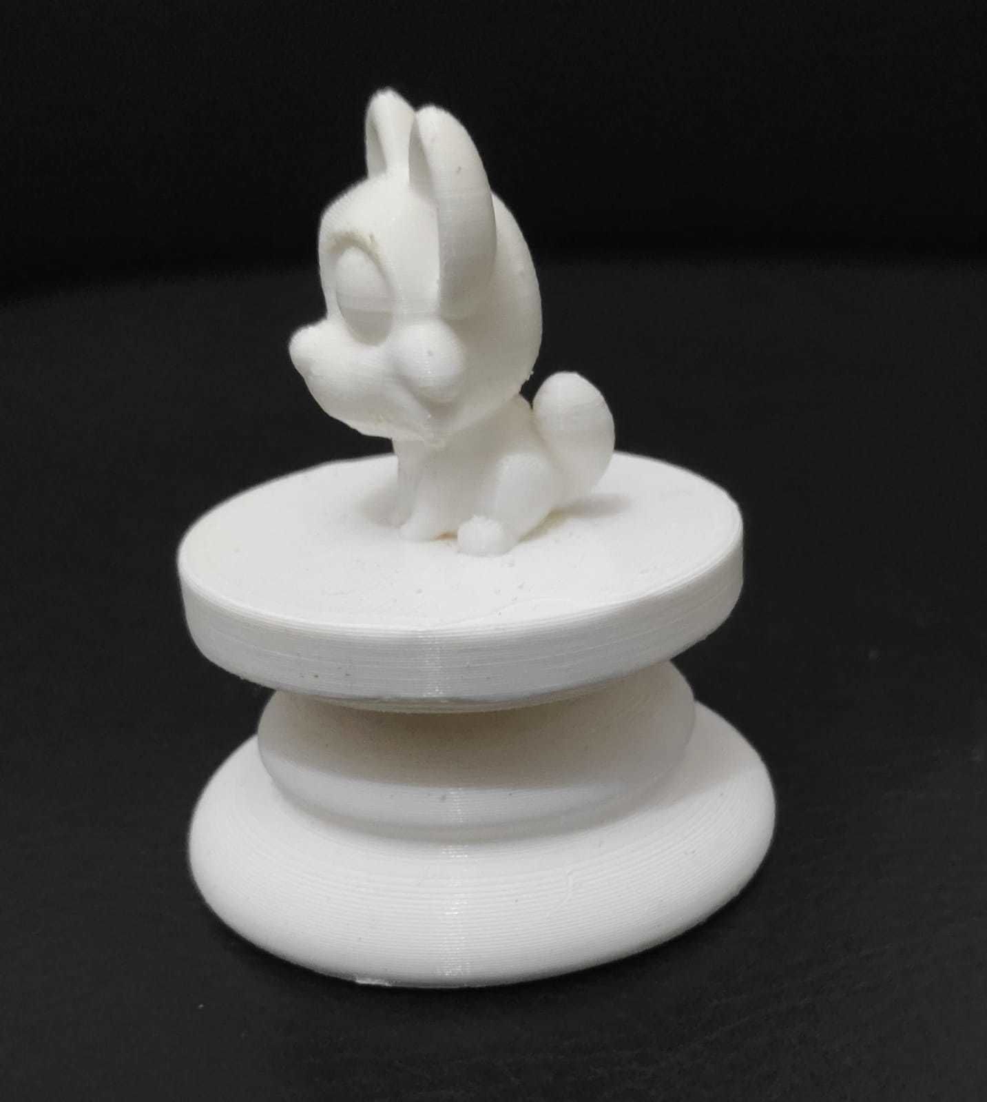 Little Prince Chess - Knight - Fox 3D print model_7