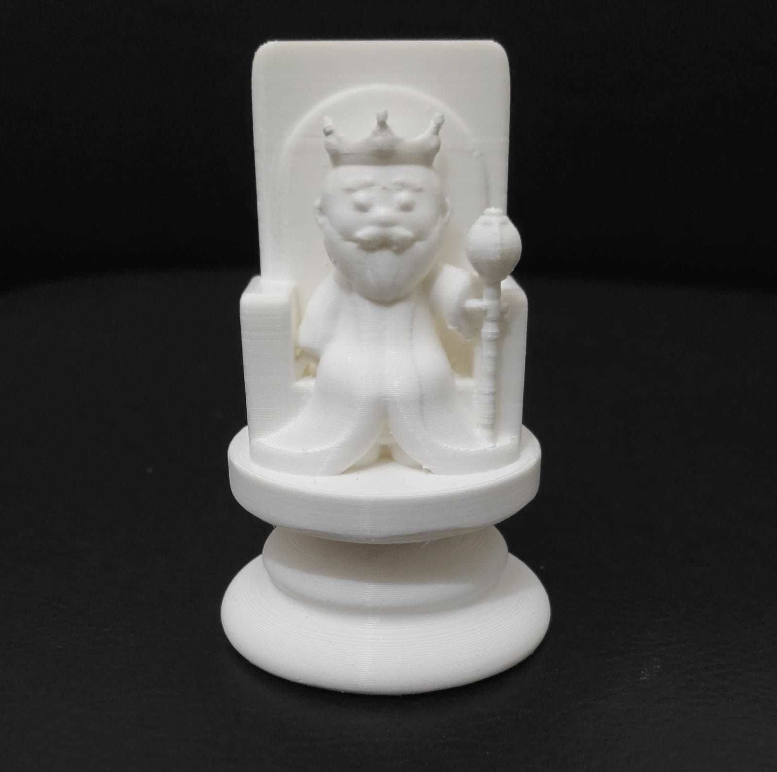 Little Prince Chess - Rook - Lonely King 3D print model_4