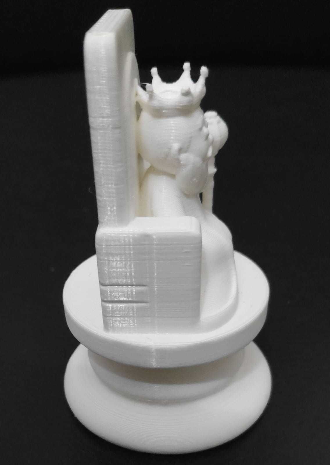 Little Prince Chess - Rook - Lonely King 3D print model_9