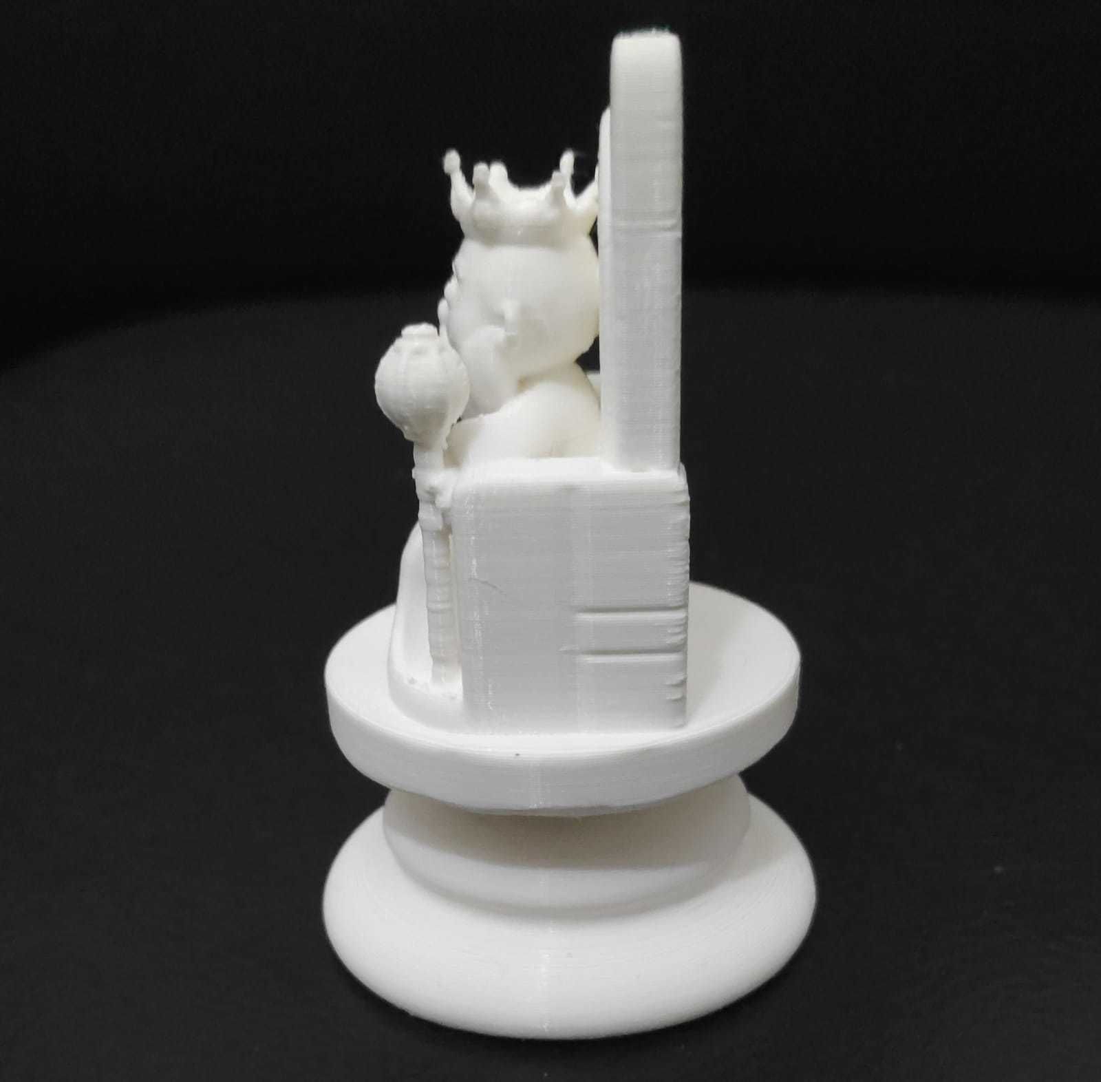 Little Prince Chess - Rook - Lonely King 3D print model_6