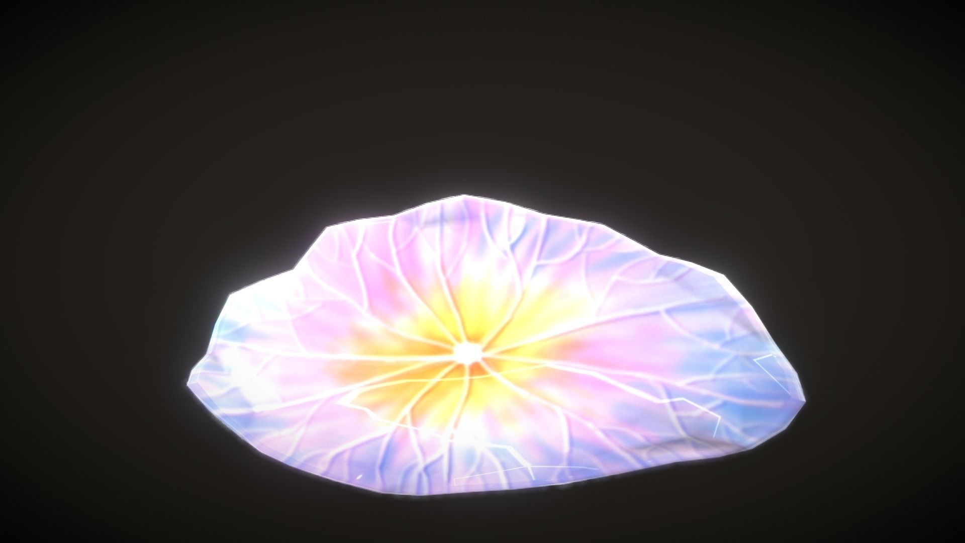 Cartoon Seaweed5 Low-poly 3D model_3