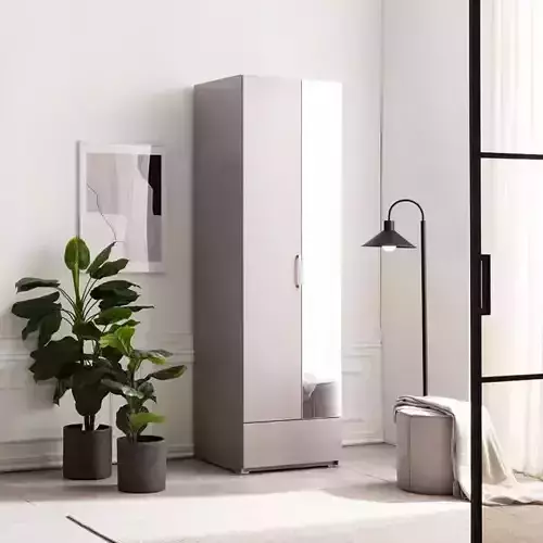Forbes 600 Mirror Wardrobe