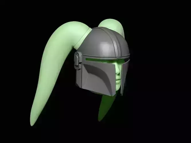 Mandalorian Twilek Helmet 3d digital download