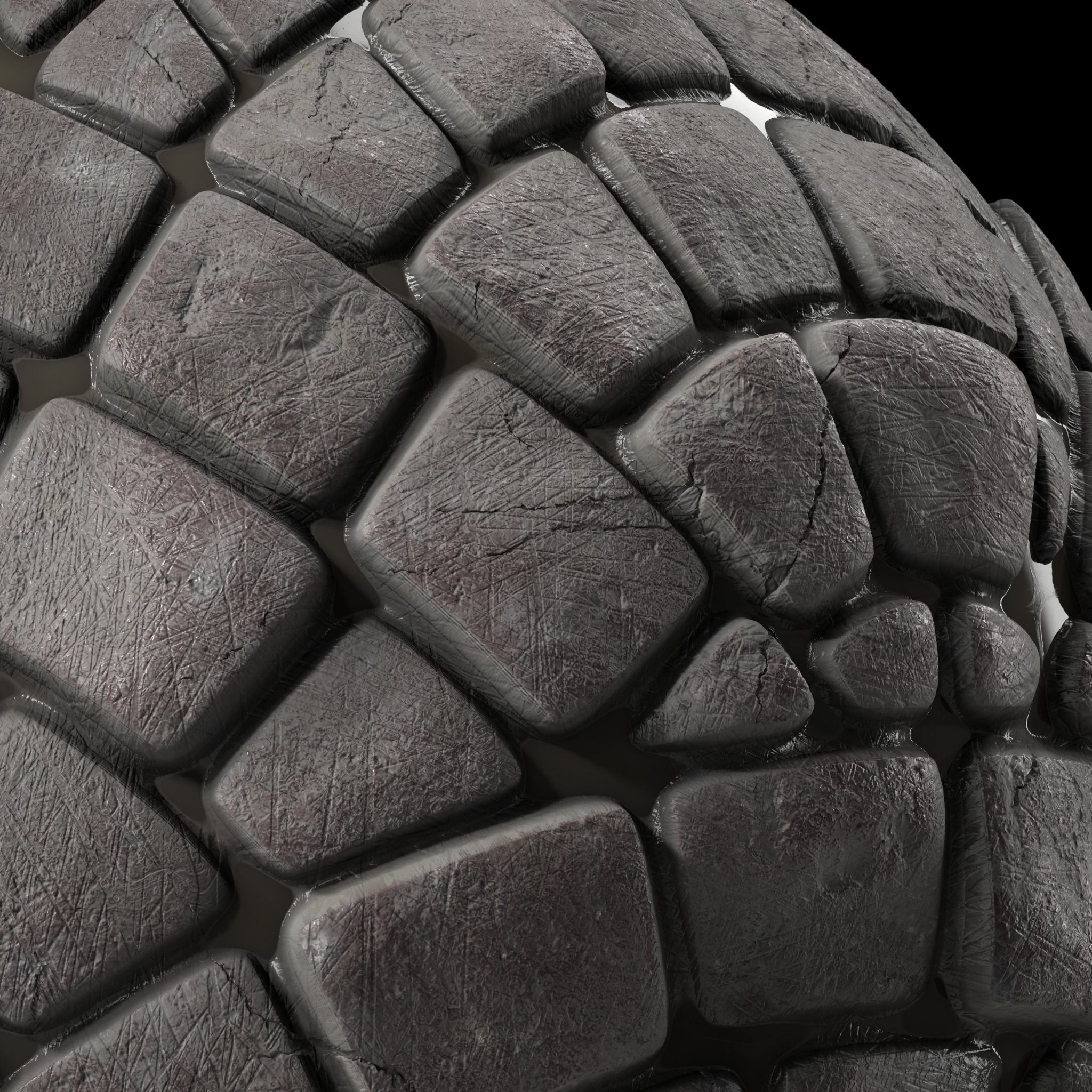 Pavement Materials 35- By Sbsar Pbr 4k Seamless Texture_4