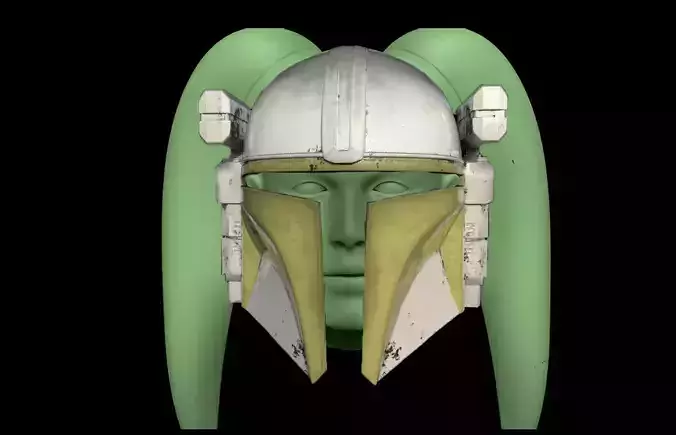 Mandalorian Grunt COvert helmet 3d digital download 3D print model