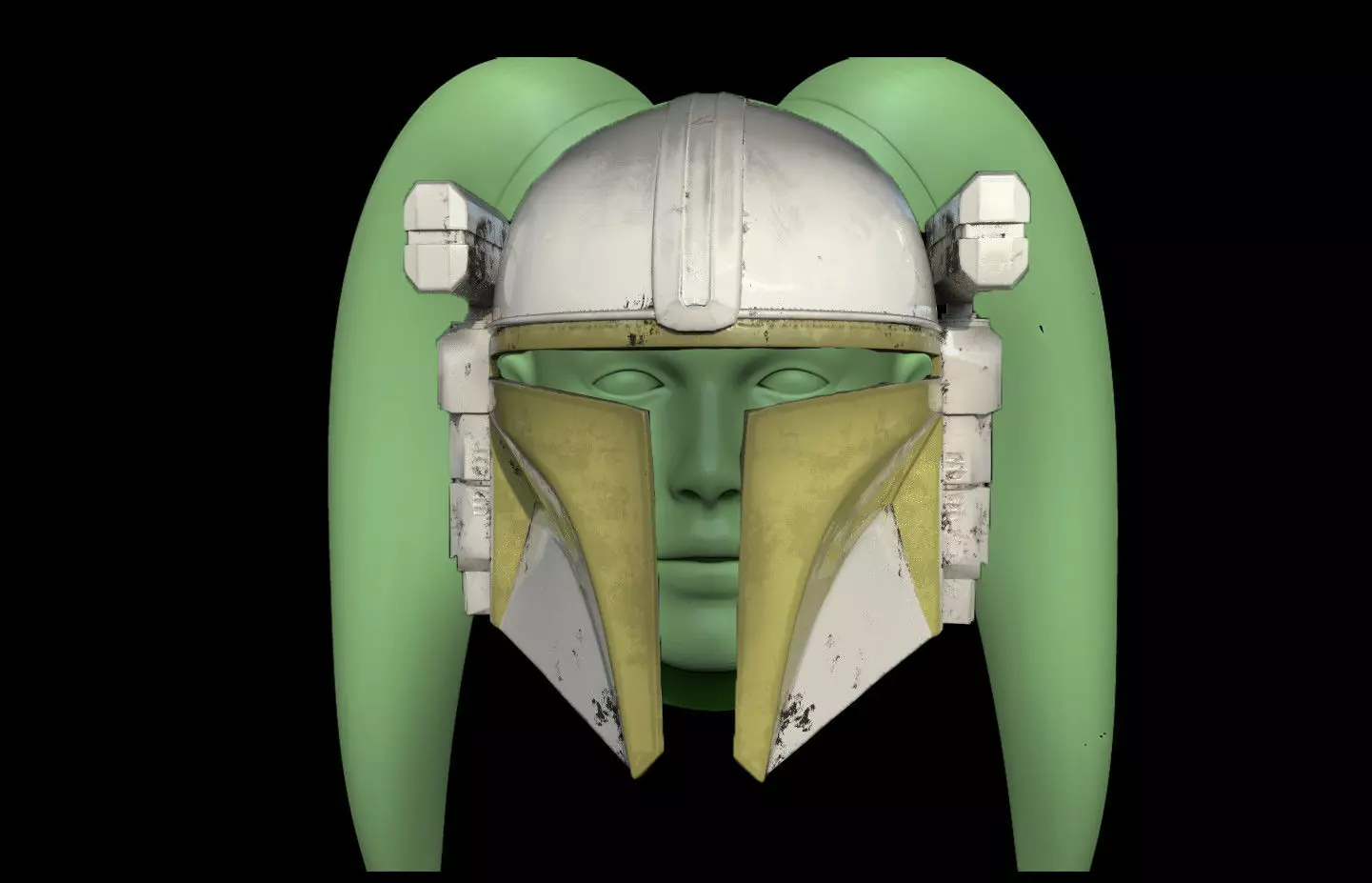 Mandalorian Grunt COvert helmet 3d digital download 3D print model