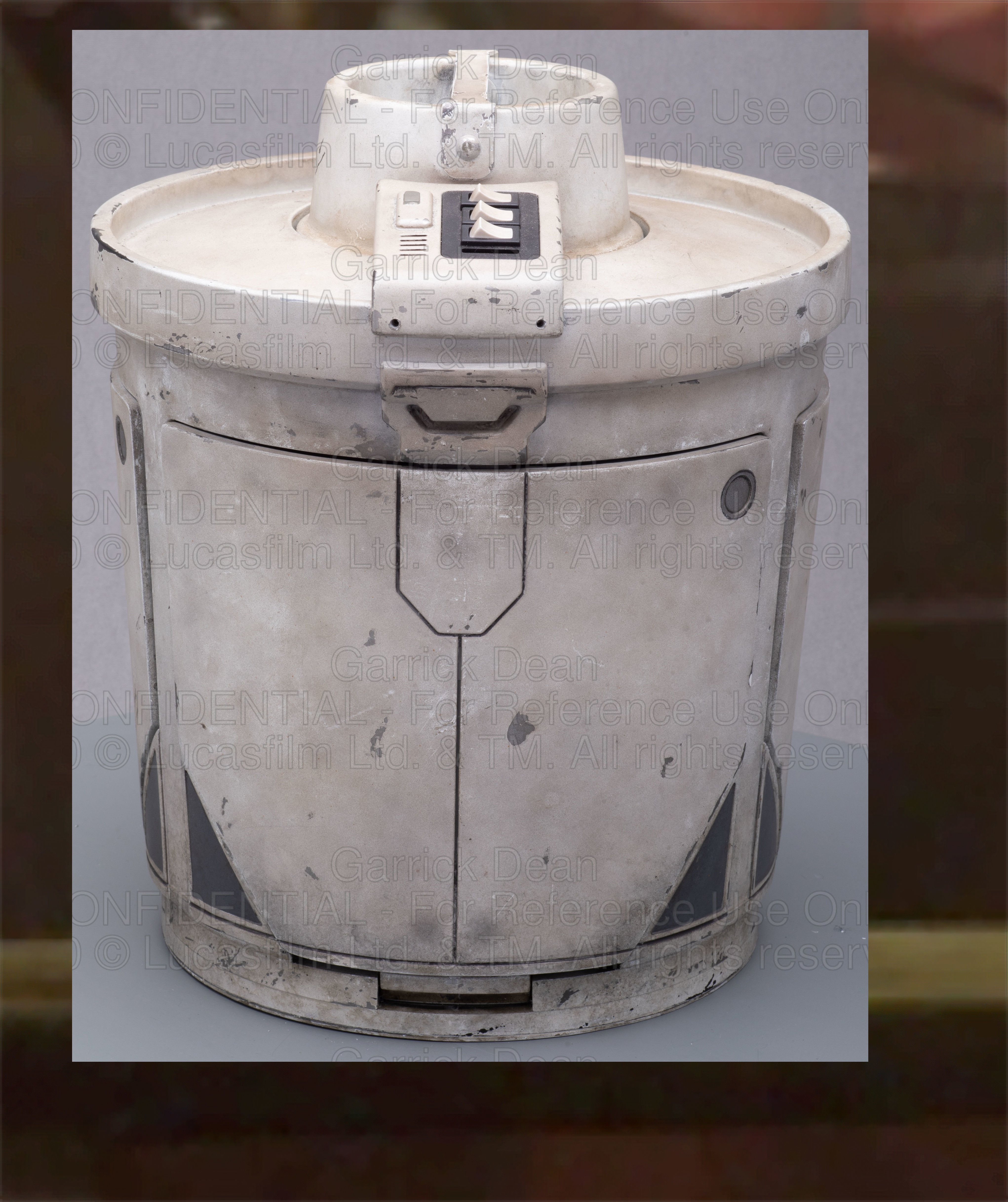 Star Wars MANDALORIAN IMPERIAL SAFE PENCIL HOLDER 3D print model_9