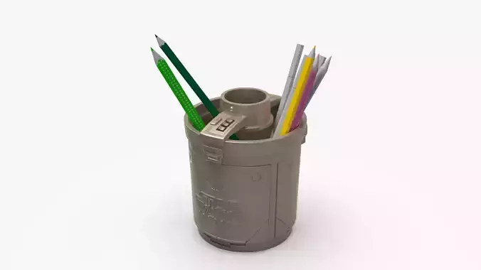 Star Wars MANDALORIAN IMPERIAL SAFE PENCIL HOLDER